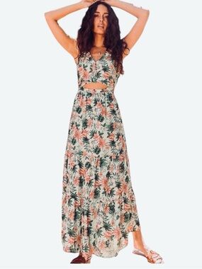 Lost + Wander Island Hopper maxi dress